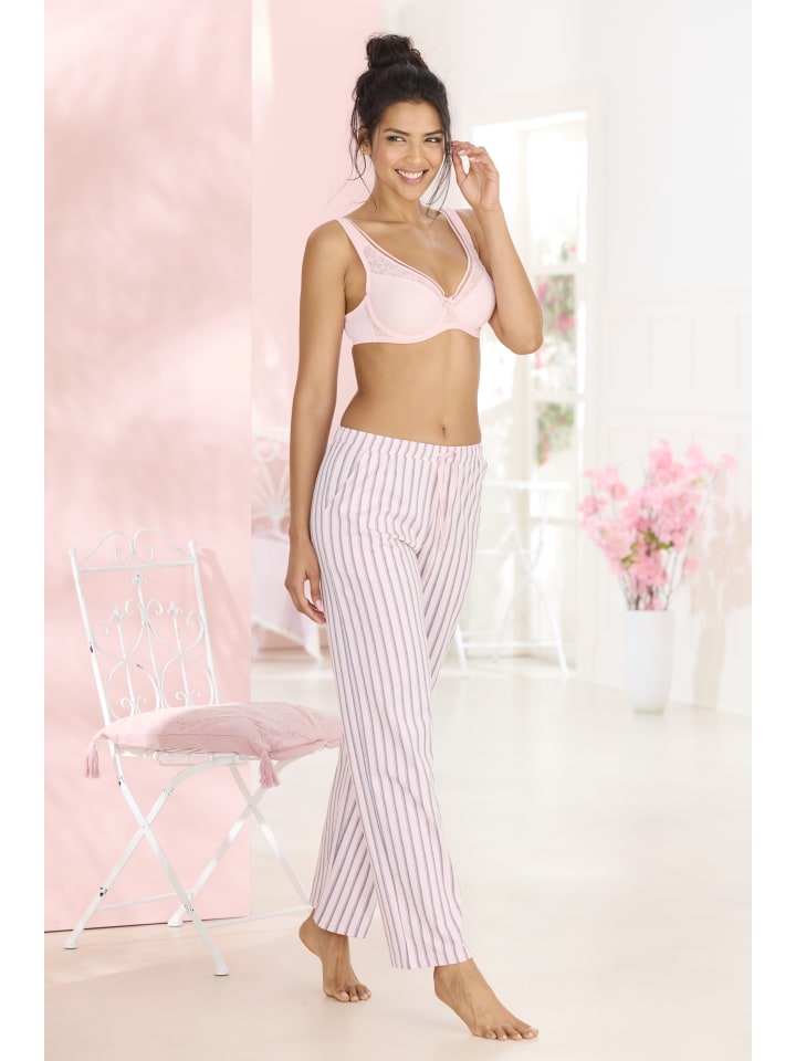 Пижамные штаны в розово-голубой узор VIVANCE DREAMS
Пижамные штаны в розово-голубой узор VIVANCE DREAMS