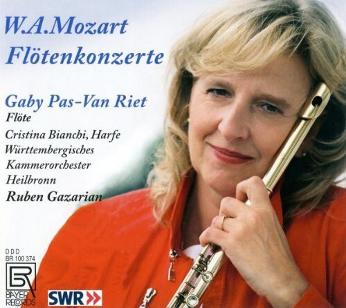 CD диск Mozart / Pas-Van Riet / Bianchi / Gazarian: Flute Con 1 & 2
CD диск Mozart / Pas-Van Riet / Bianchi / Gazarian: Flute Con 1 & 2