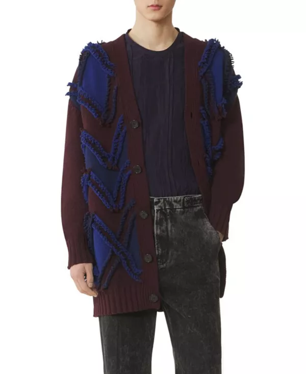Свободный кардиган из жаккарда Lanvin, красный
Свободный кардиган из жаккарда Lanvin, красный