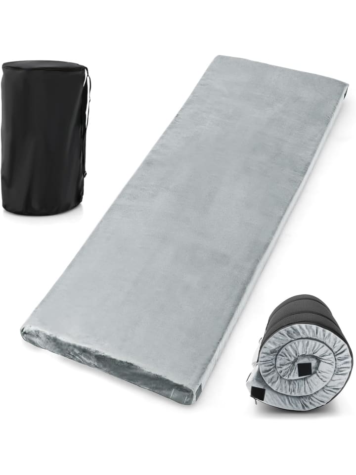 COSTWAY Походный матрас из пенополиуретана с эффектом памяти, 183 см, серый
COSTWAY Походный матрас из пенополиуретана с эффектом памяти, 183 см, серый