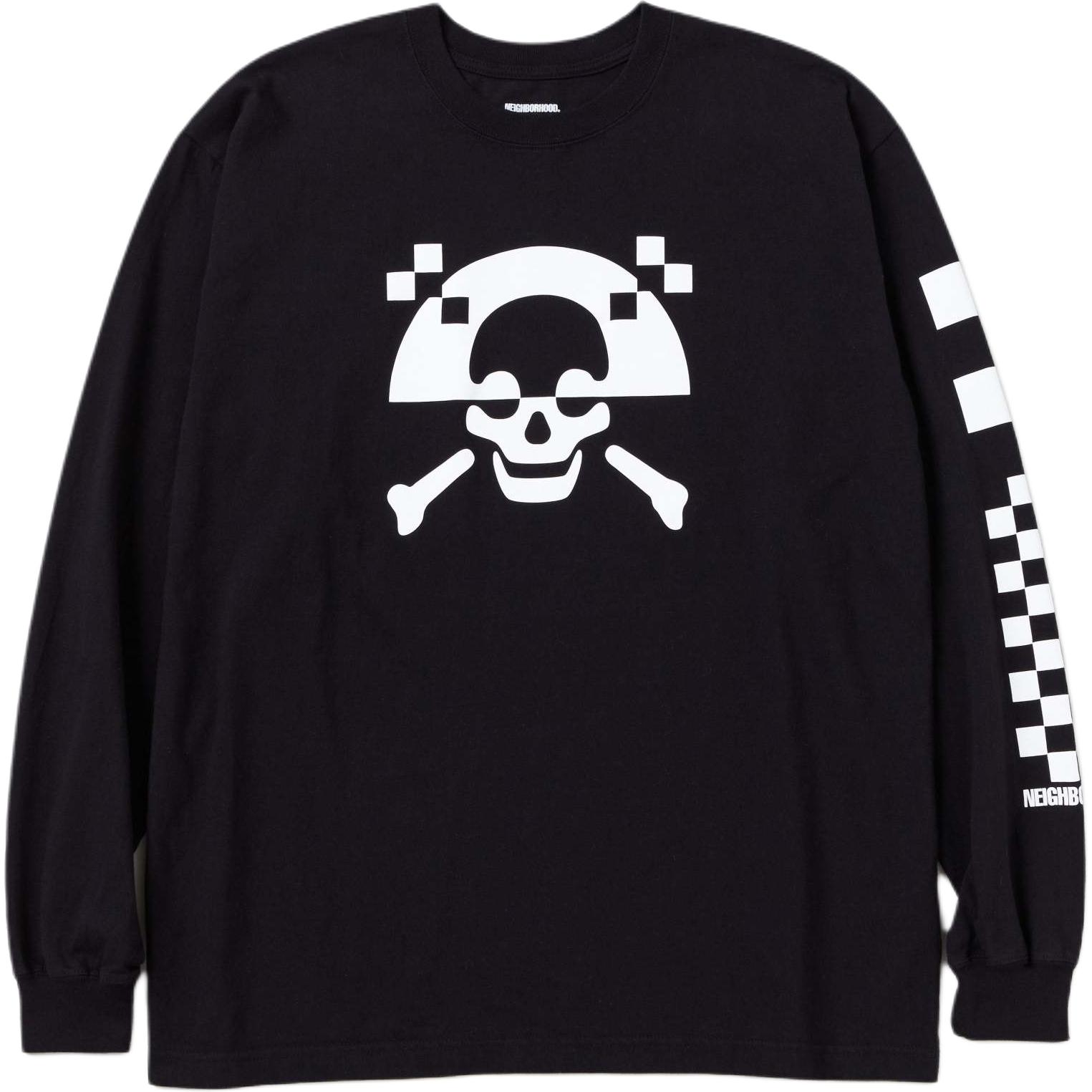 Футболка с длинным рукавом с принтом черепа NEIGHBORHOOD, черный
Футболка с длинным рукавом с принтом черепа NEIGHBORHOOD, черный