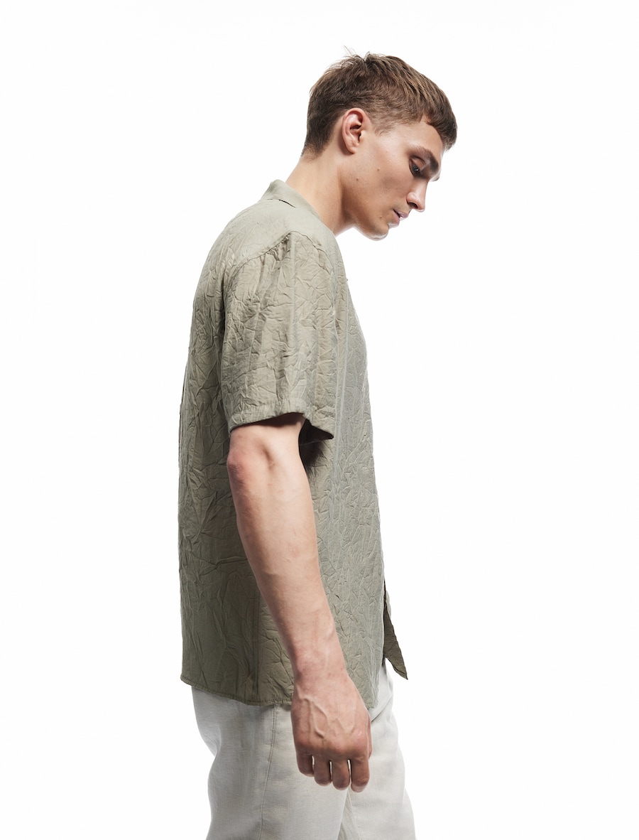 Рубашка на пуговицах Comfort fit Koton, хаки
Рубашка на пуговицах Comfort fit Koton, хаки