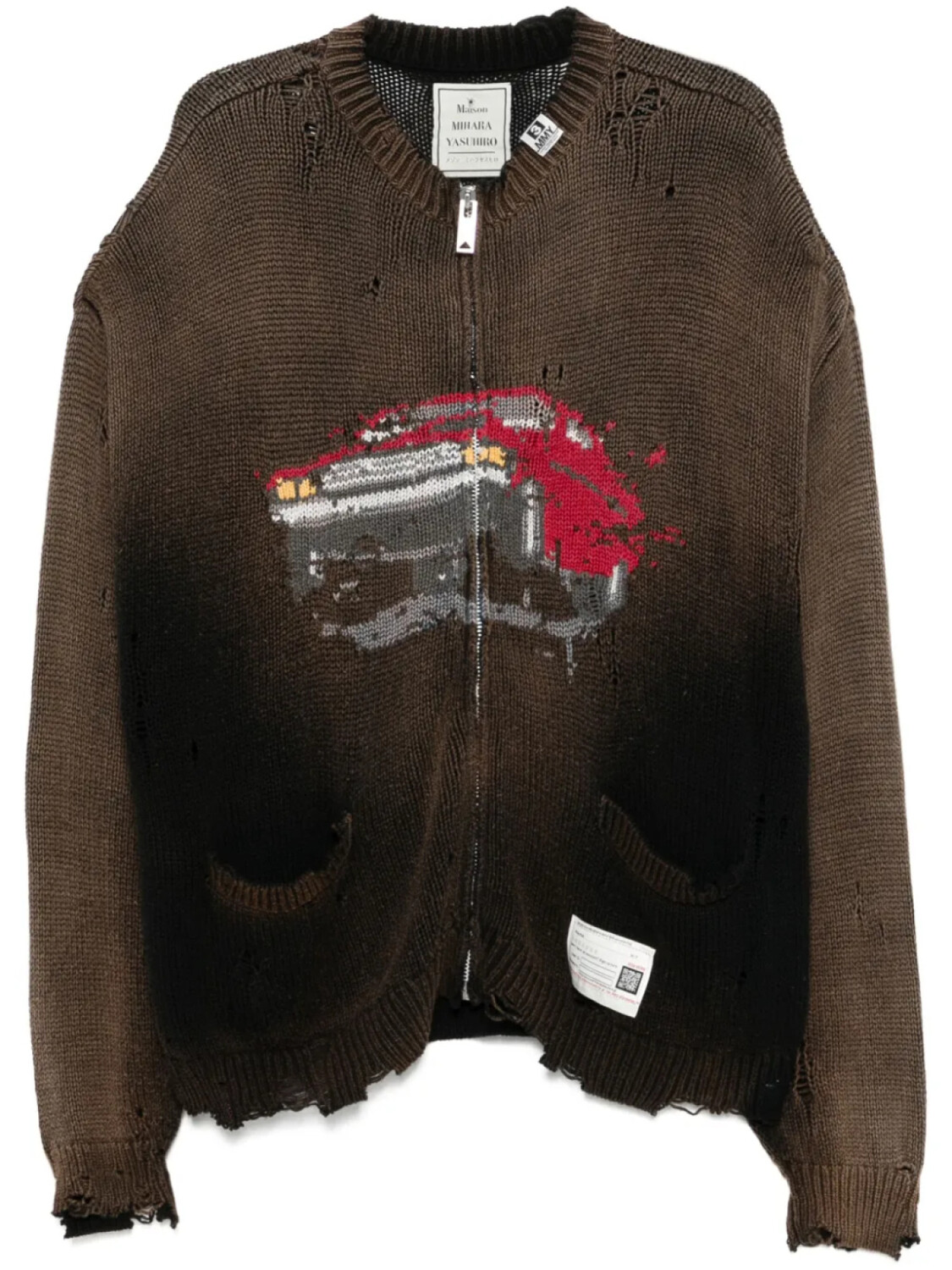Maison MIHARA YASUHIRO кардиган вязки интарсия, черный
Maison MIHARA YASUHIRO кардиган вязки интарсия, черный