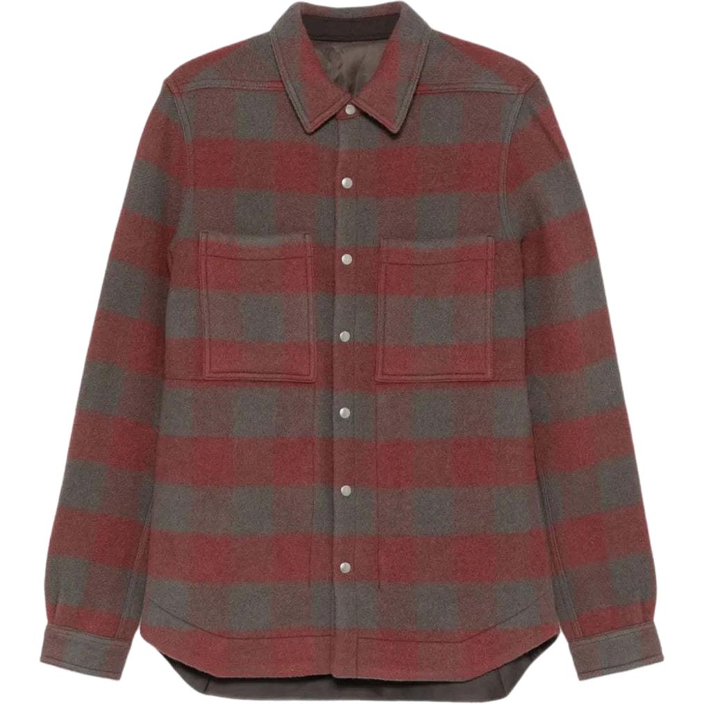 Рубашка в клетку оверсайз Rick Owens, rusty коричневый
Рубашка в клетку оверсайз Rick Owens, rusty коричневый