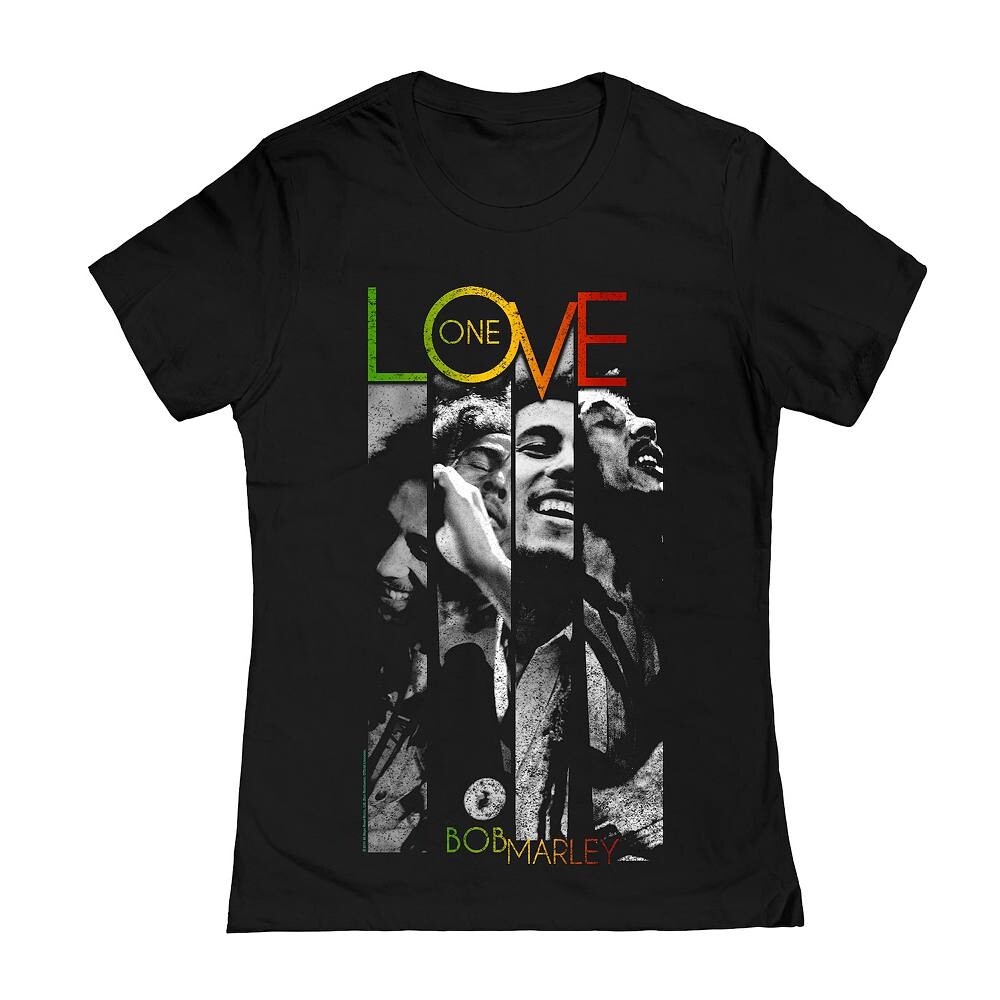 Футболка с рисунком Bob Marley Love Stripes для юниоров Licensed Character, черный
Футболка с рисунком Bob Marley Love Stripes для юниоров Licensed Character, черный