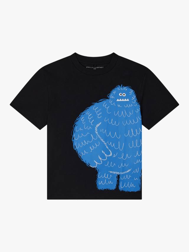 Хлопковая футболка Giant Yeti из джерси Stella McCartney Kids, Black
Хлопковая футболка Giant Yeti из джерси Stella McCartney Kids, Black