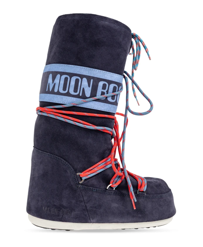 Замшевые зимние ботинки Icon Moon Boot, синий
Замшевые зимние ботинки Icon Moon Boot, синий
