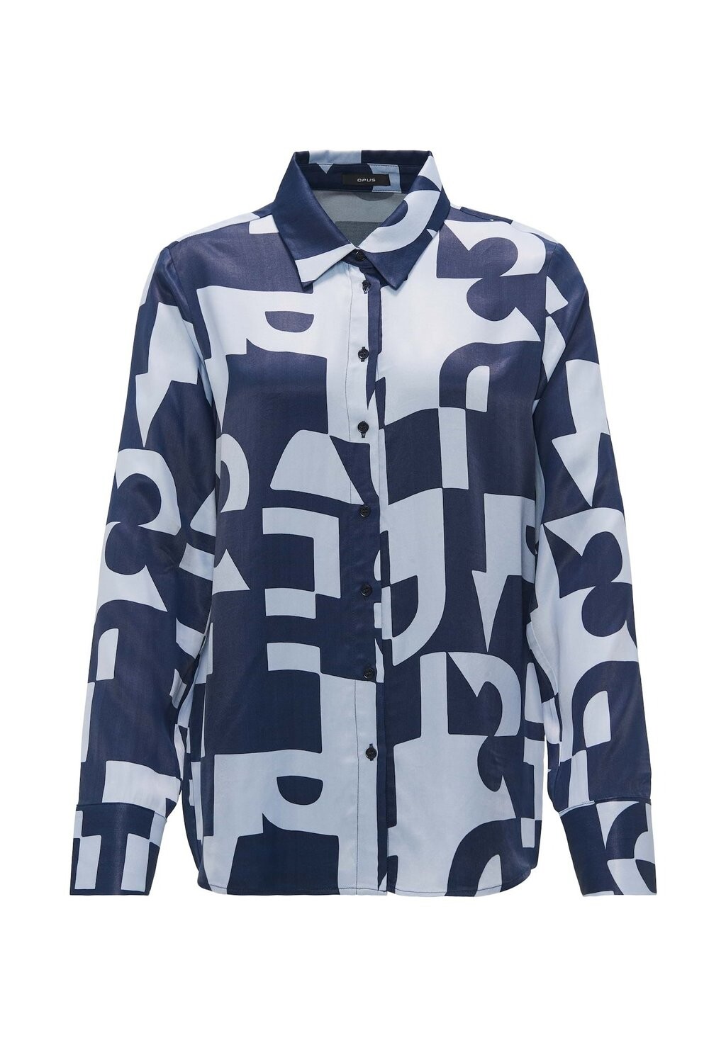 Блузка на пуговицах Opus, синий
Блузка на пуговицах Opus, синий