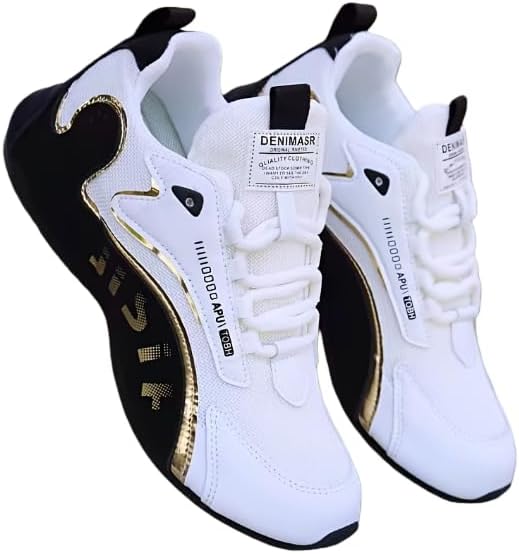 Мужские стильные кроссовки с цветными вставками - спортивная обувь для мужчин, легкие, удобные и с противоскользящей подошвой - вентилируемые кроссовки для всего дня на улице Hhhchpm, черный
Мужские стильные кроссовки с цветными вставками - спортивная обувь для мужчин, легкие, удобные и с противоскользящей подошвой - вентилируемые кроссовки для всего дня на улице Hhhchpm, черный