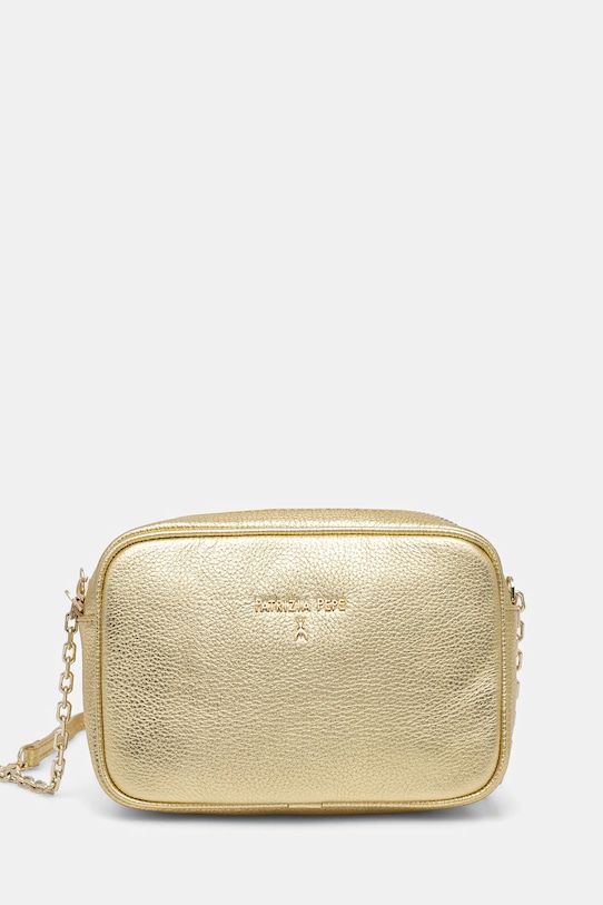 Кожаная сумка Patrizia Pepe, золотой 
Кожаная сумка Patrizia Pepe, золотой