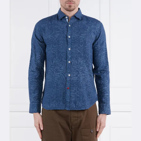 Льняная рубашка стандартного кроя La Martina, синий
Льняная рубашка стандартного кроя La Martina, синий