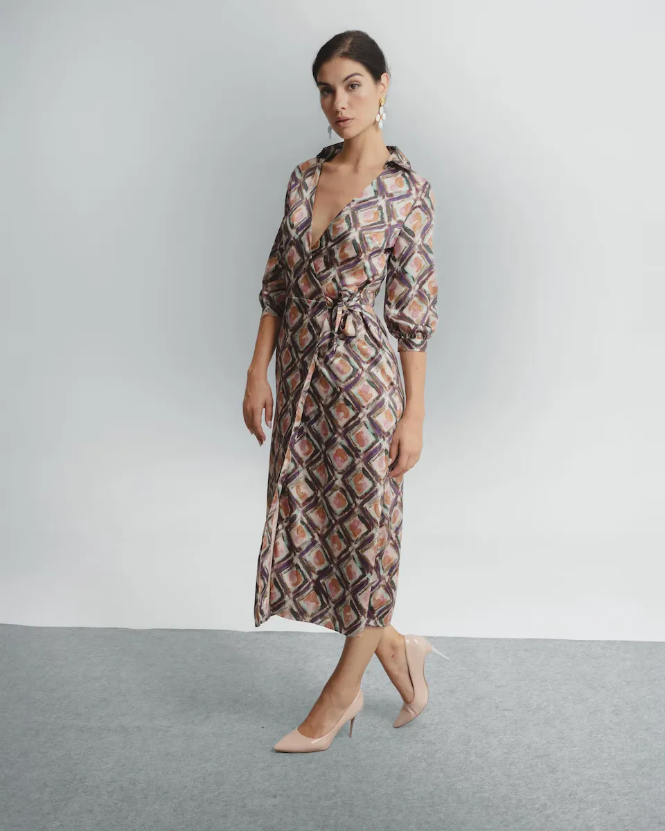 Миди-платье с драпировкой и рукавом реглан Dolores Promesas, розовый
Миди-платье с драпировкой и рукавом реглан Dolores Promesas, розовый