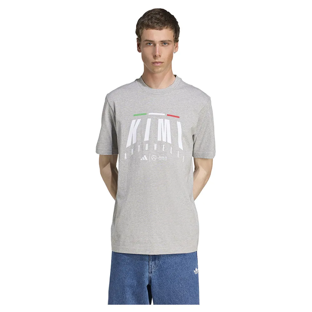 Футболка с коротким рукавом adidas Mercedes-AMG Petronas Formula One Team Kimi Antonelli, серый
Футболка с коротким рукавом adidas Mercedes-AMG Petronas Formula One Team Kimi Antonelli, серый