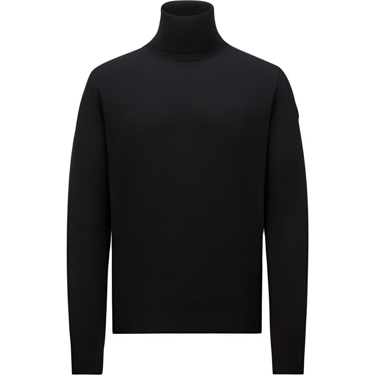 Свитер с высоким воротником Moncler, черный
Свитер с высоким воротником Moncler, черный