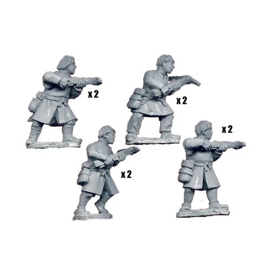 Небронированные испанские арбалетчики, Historical Miniatures - Dark Ages - El Cid (28mm) (Crusader Miniatures)
Небронированные испанские арбалетчики, Historical Miniatures - Dark Ages - El Cid (28mm) (Crusader Miniatures)