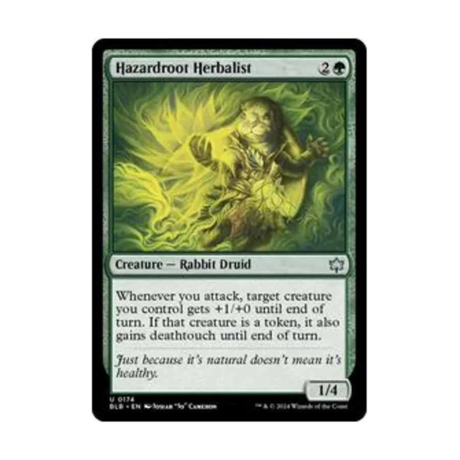 CCG Опасный травник (U), MTG - Bloomburrow
CCG Опасный травник (U), MTG - Bloomburrow