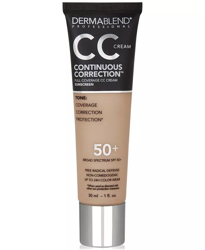 СС-крем непрерывной коррекции SPF 50+ Dermablend, цвет 35N
СС-крем непрерывной коррекции SPF 50+ Dermablend, цвет 35N