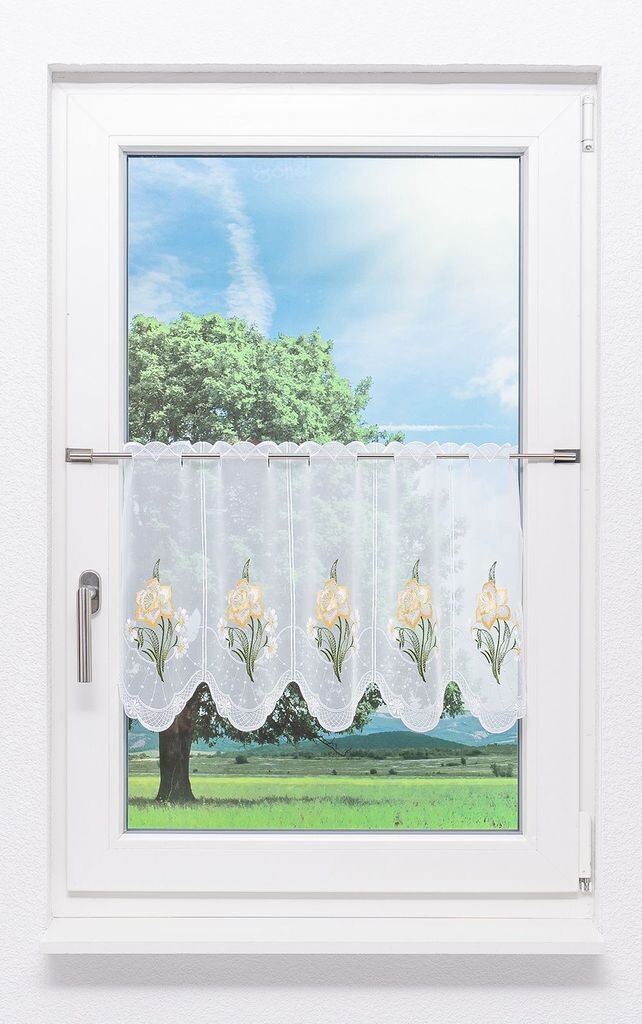 Панельная штора Plauener Spitze - Букет нарциссов (Ш х В) 229,60см*40см желтый/желто-зеленый
Панельная штора Plauener Spitze - Букет нарциссов (Ш х В) 229,60см*40см желтый/желто-зеленый