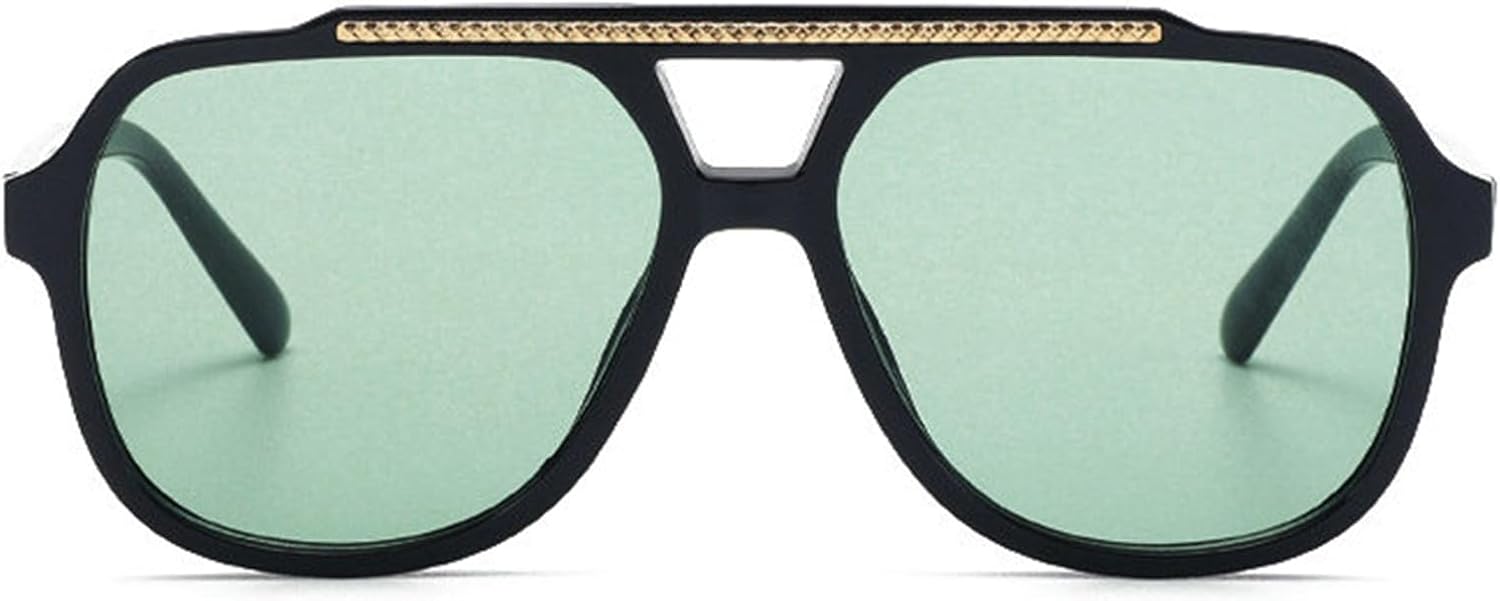 Willochra Модные солнцезащитные очки-пилот с двойной перемычкой, женские, в стиле ретро, черные, с защитой от УФ-излучения UV400, мужские, трендовые солнцезащитные очки, C4
Willochra Модные солнцезащитные очки-пилот с двойной перемычкой, женские, в стиле ретро, черные, с защитой от УФ-излучения UV400, мужские, трендовые солнцезащитные очки, C4