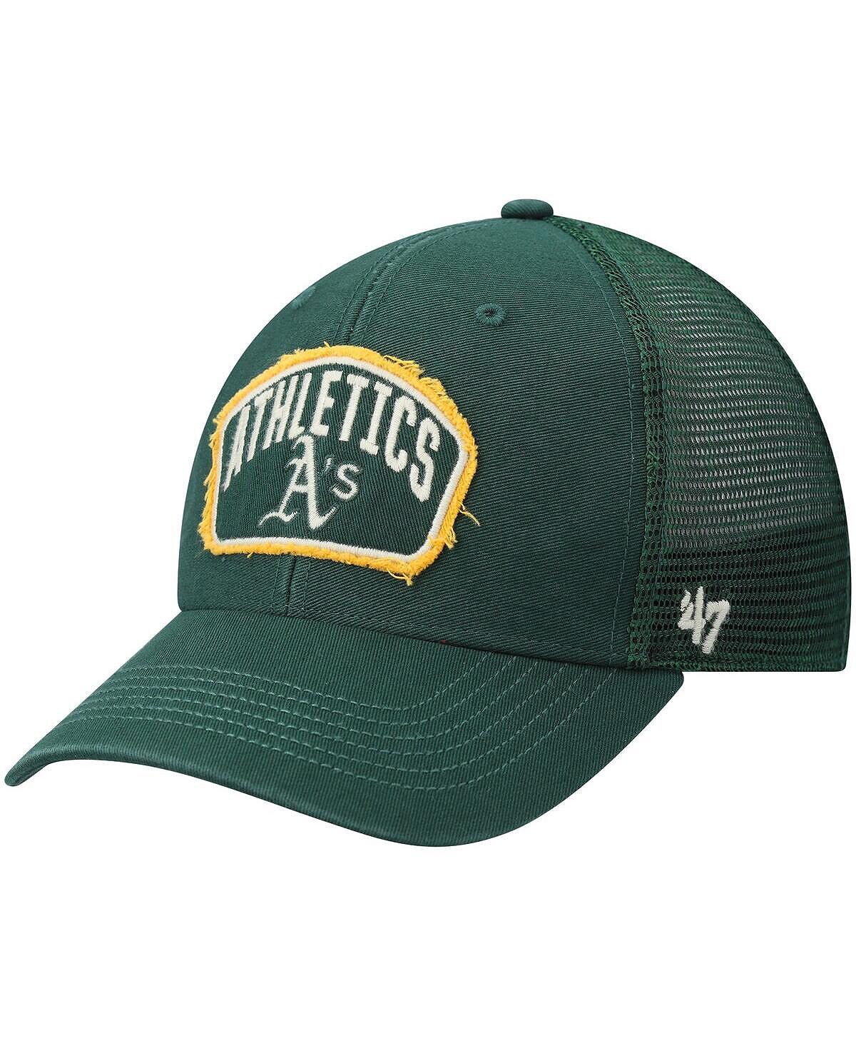 Мужская зеленая кепка Oakland Athletics Cledus Mvp Trucker Snapback '47 Brand
Мужская зеленая кепка Oakland Athletics Cledus Mvp Trucker Snapback '47 Brand