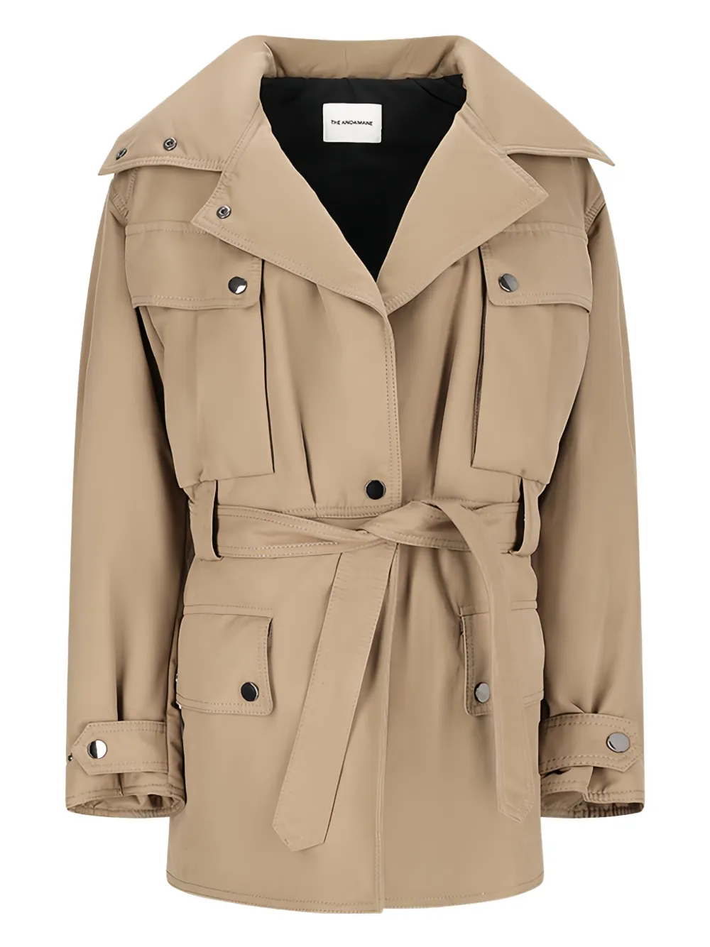 Куртка с поясом и карманами-карго THE ANDAMANE, нейтральный
Куртка с поясом и карманами-карго THE ANDAMANE, нейтральный