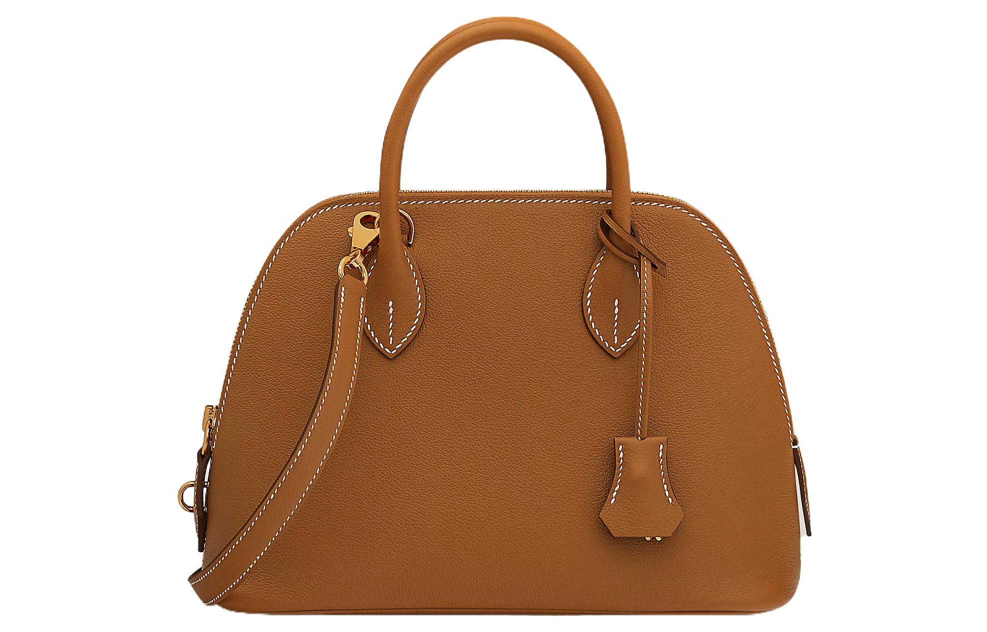 Болид Кожаная Сумка Через Плечо, Кроссбоди, Классическая Женская Сумка Золотисто-Коричневая HERMES 
Болид Кожаная Сумка Через Плечо, Кроссбоди, Классическая Женская Сумка Золотисто-Коричневая HERMES