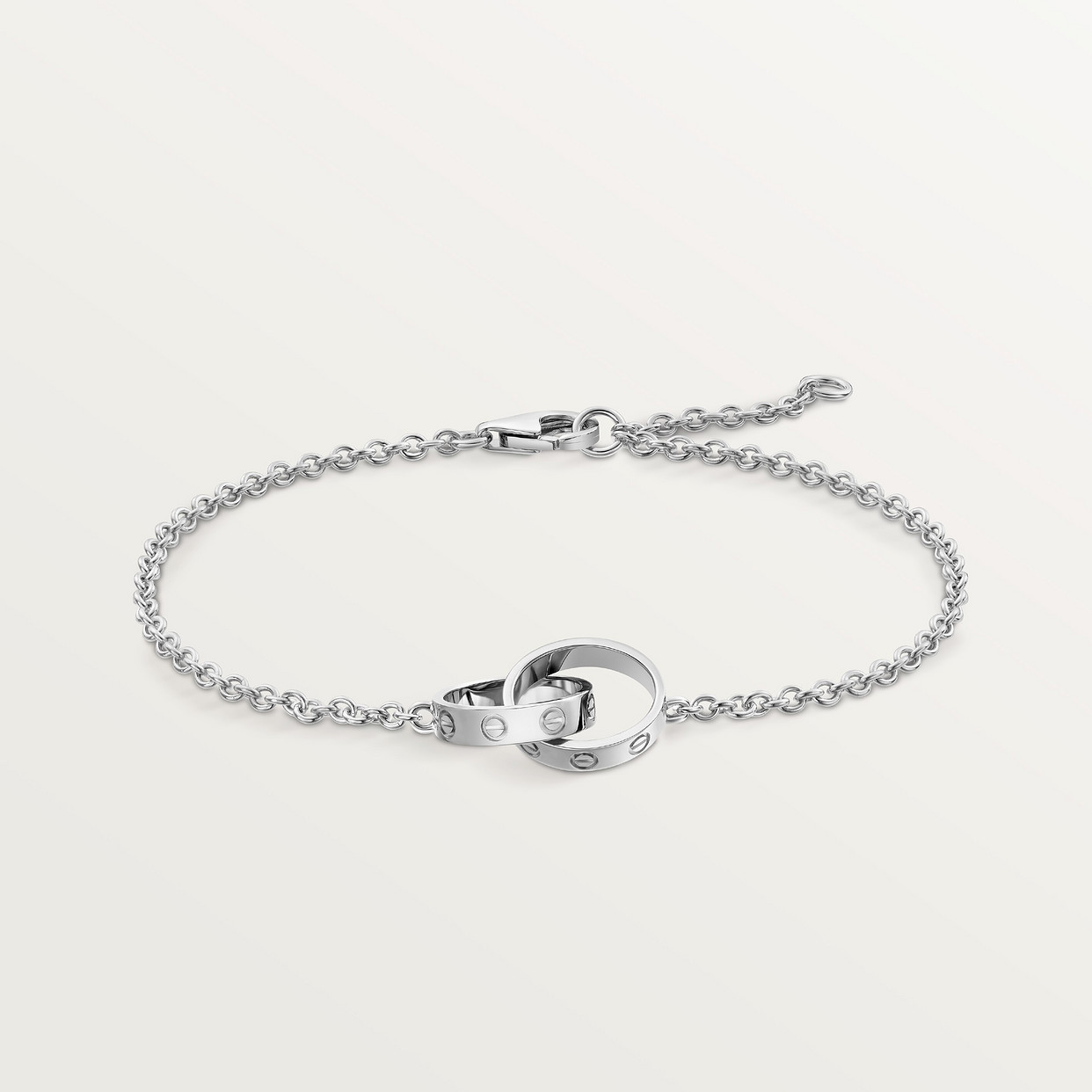 Браслет Cartier Bracelet LOVE, sur chaîne, белое золото
Браслет Cartier Bracelet LOVE, sur chaîne, белое золото