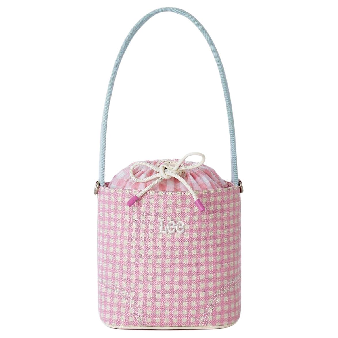 Lee Тканевая сумка-ведро, Pink Plaid
Lee Тканевая сумка-ведро, Pink Plaid