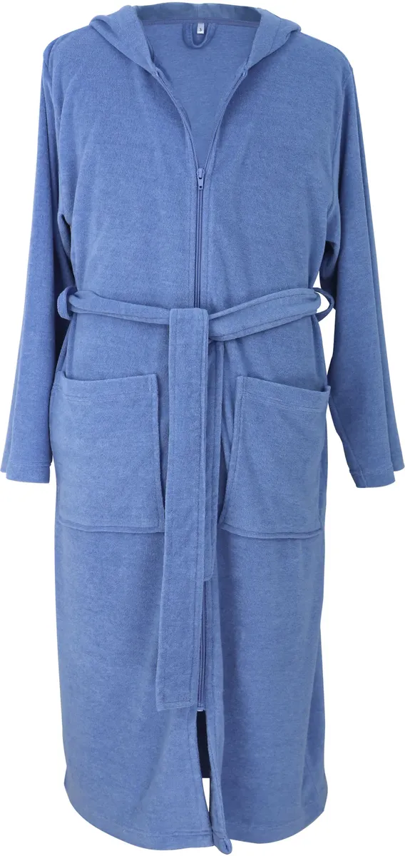 Мой домашний мужской халат "Nela", однотонный, S-4XL My Home, синий
Мой домашний мужской халат "Nela", однотонный, S-4XL My Home, синий