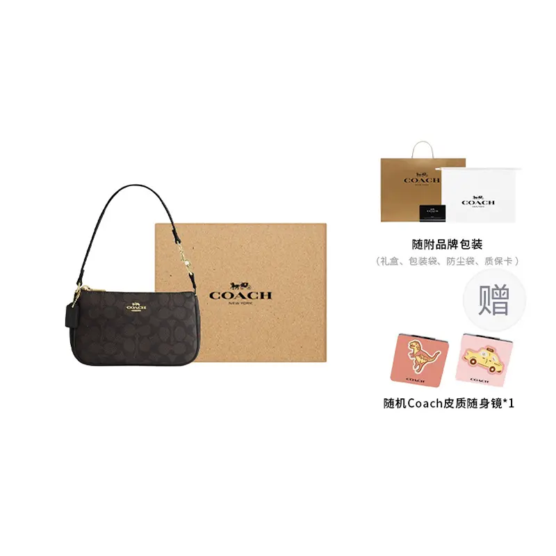 COACH Сумка через плечо из лакированного полотна
COACH Сумка через плечо из лакированного полотна