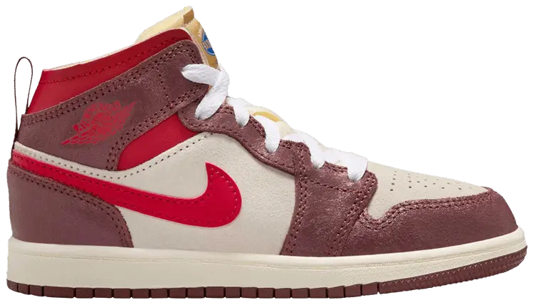 Кроссовки Air Jordan 1 Mid SE PS 'Breakfast', коричневый 
Кроссовки Air Jordan 1 Mid SE PS 'Breakfast', коричневый