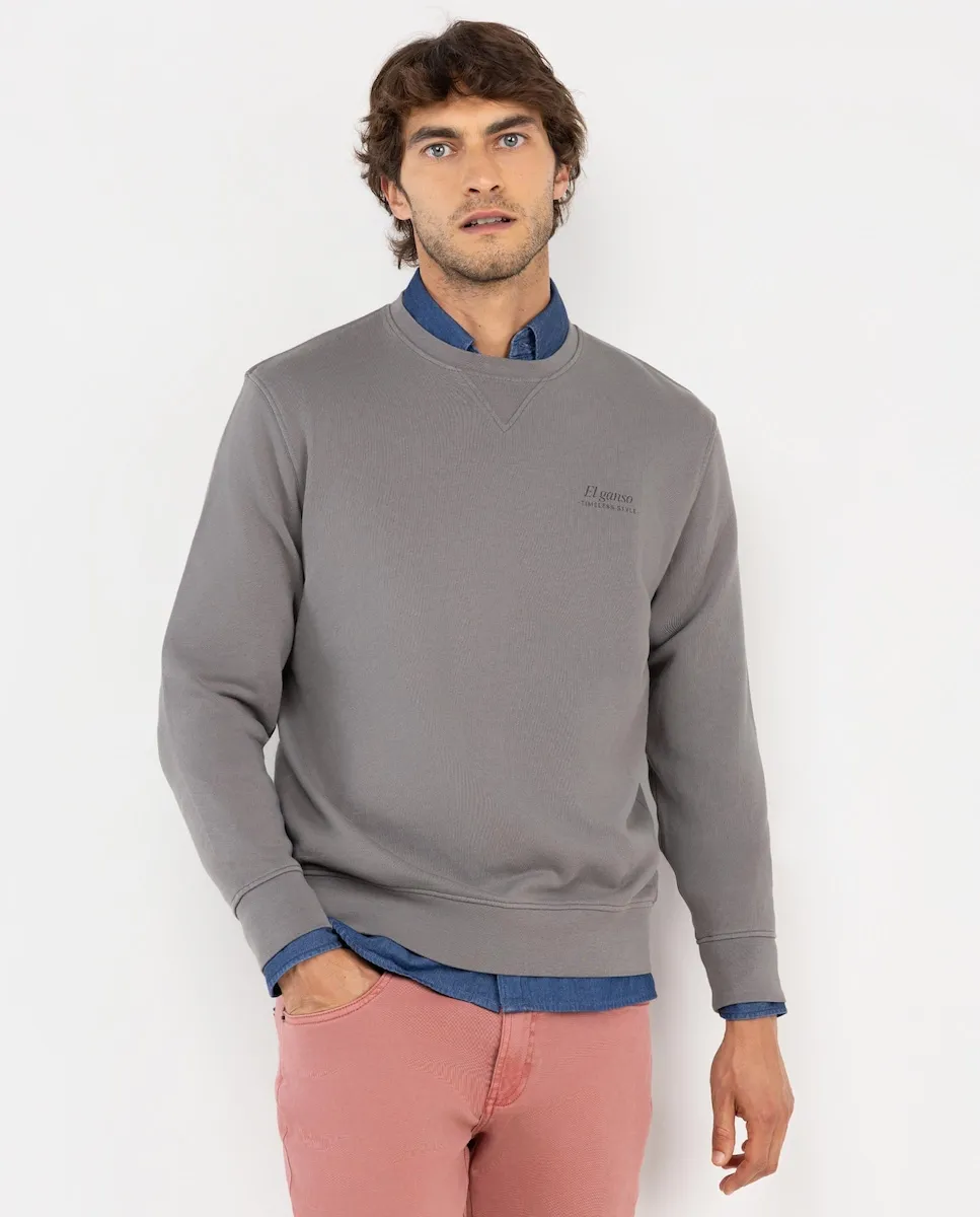 Мужская толстовка Timeless однотонная El Ganso, серый
Мужская толстовка Timeless однотонная El Ganso, серый