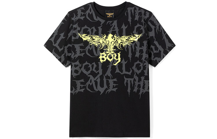 Футболка унисекс черная Boy London, черный
Футболка унисекс черная Boy London, черный