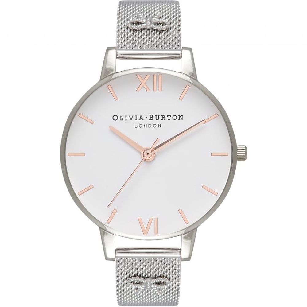 Часы из серебристой стали Olivia Burton
Часы из серебристой стали Olivia Burton