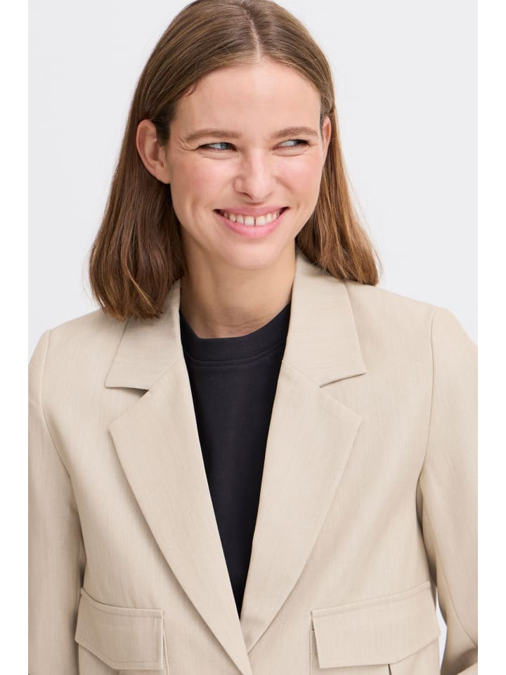 B. young Блейзер классического кроя BYDANTA из гумусового меланжа
B. young Блейзер классического кроя BYDANTA из гумусового меланжа