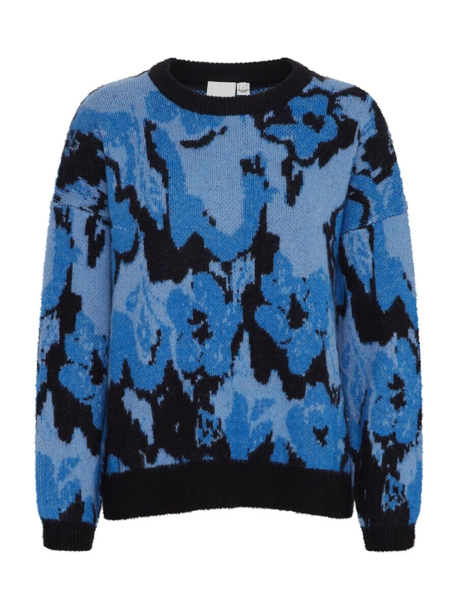 Тонкий вязаный свитер ICHI Sweater POVOKE, цвет marine blue/azure/pastel blue
Тонкий вязаный свитер ICHI Sweater POVOKE, цвет marine blue/azure/pastel blue