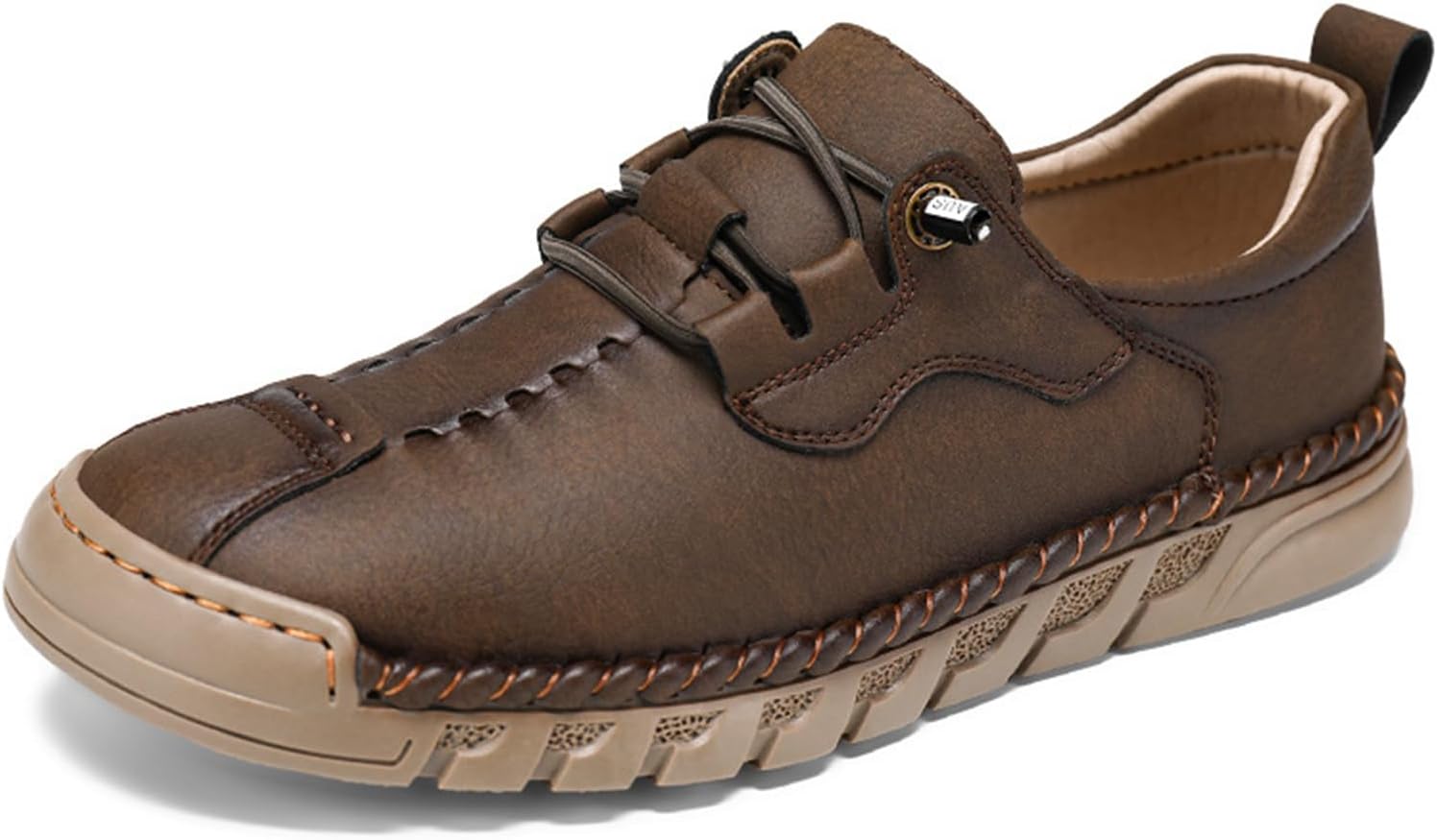 Мужские слипоны ортопедические кожаные ботинки, поддержка свода стопы, противоскользящие, модные, легкие, с круглым носком, ручной работы, для вождения, походов и прогулок на улице Generic, Coffee
Мужские слипоны ортопедические кожаные ботинки, поддержка свода стопы, противоскользящие, модные, легкие, с круглым носком, ручной работы, для вождения, походов и прогулок на улице Generic, Coffee