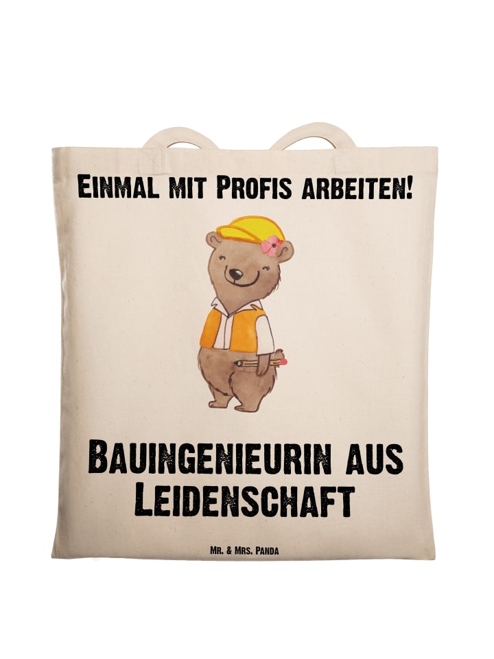 Сумка-шоппер для инженеров-строителей с пламенной надписью кремового цвета Mr. & Mrs. Panda
Сумка-шоппер для инженеров-строителей с пламенной надписью кремового цвета Mr. & Mrs. Panda