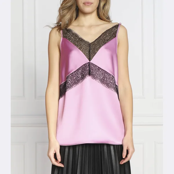 Атласный топ Ilacea стандартного кроя Boss, розовый
Атласный топ Ilacea стандартного кроя Boss, розовый