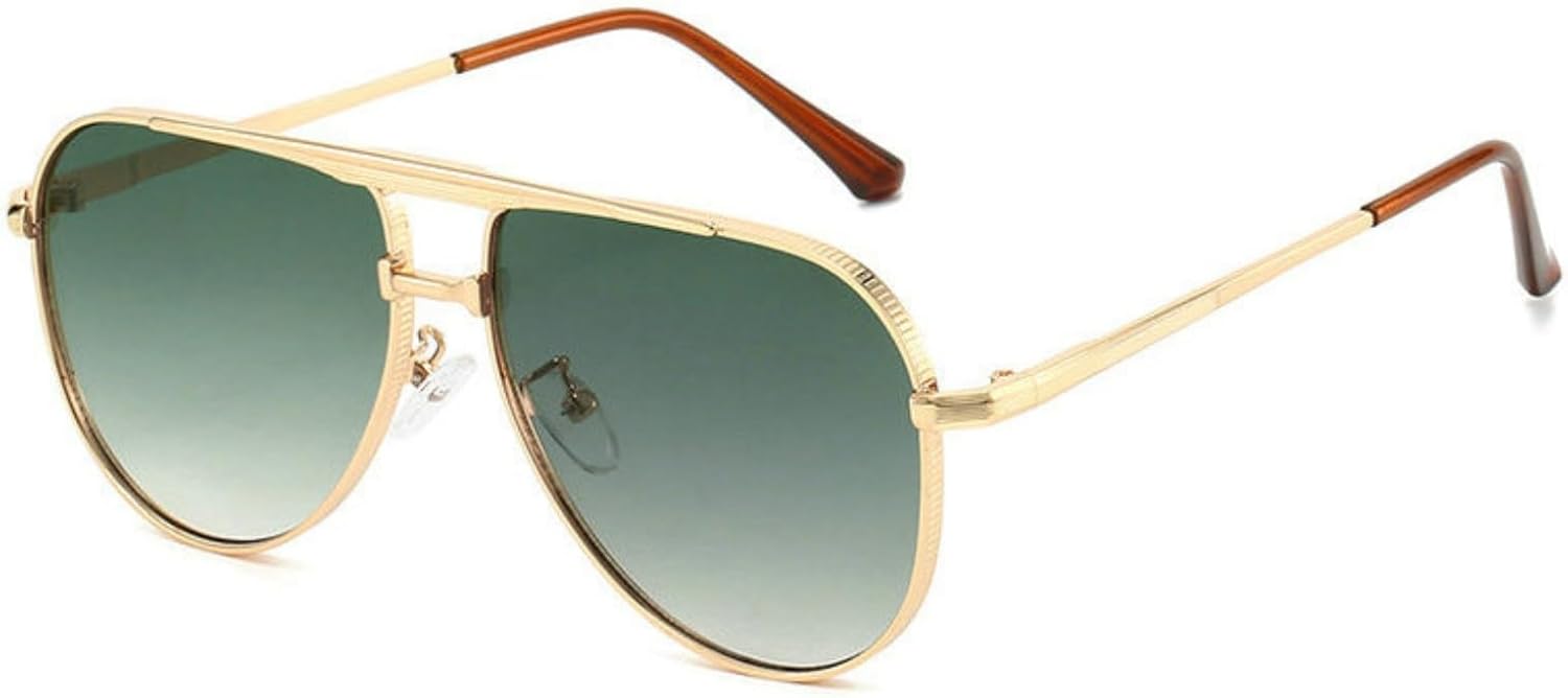 Модные солнцезащитные очки COTIA в стиле «пилот» для женщин и мужчин, классическая квадратная металлическая оправа, стильные очки для активного отдыха и путешествий, Green
Модные солнцезащитные очки COTIA в стиле «пилот» для женщин и мужчин, классическая квадратная металлическая оправа, стильные очки для активного отдыха и путешествий, Green