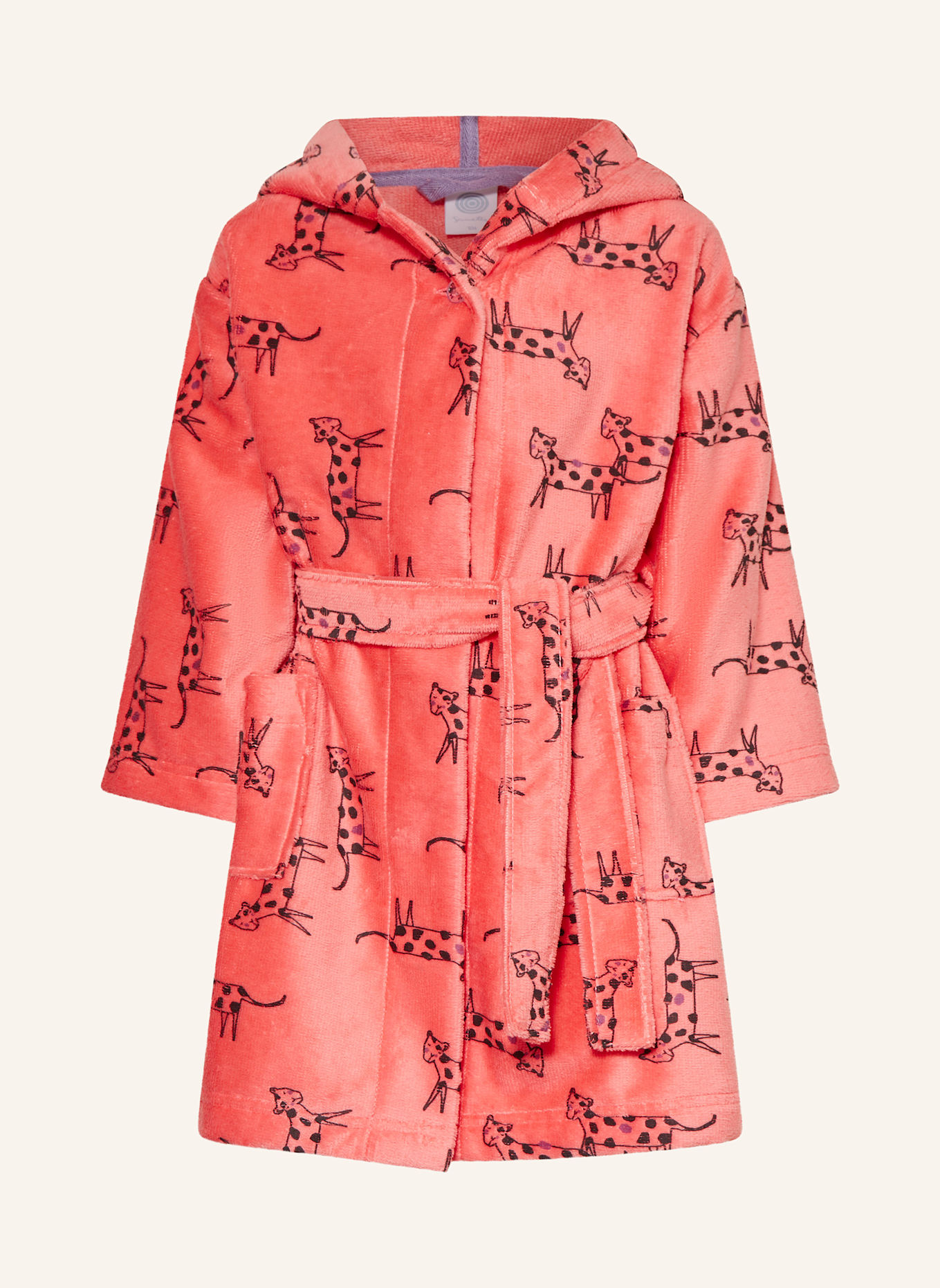 Халат с капюшоном Sanetta, мультиколор
Халат с капюшоном Sanetta, мультиколор