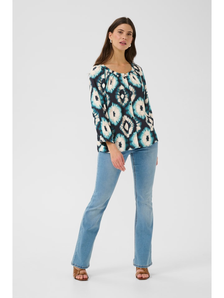 Cream Рубашка с длинными рукавами - CRTiah, свободный крой, цвет Aqua Tie Dye
Cream Рубашка с длинными рукавами - CRTiah, свободный крой, цвет Aqua Tie Dye