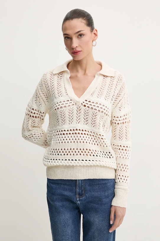 Льняной свитер Pinko, бежевый
Льняной свитер Pinko, бежевый