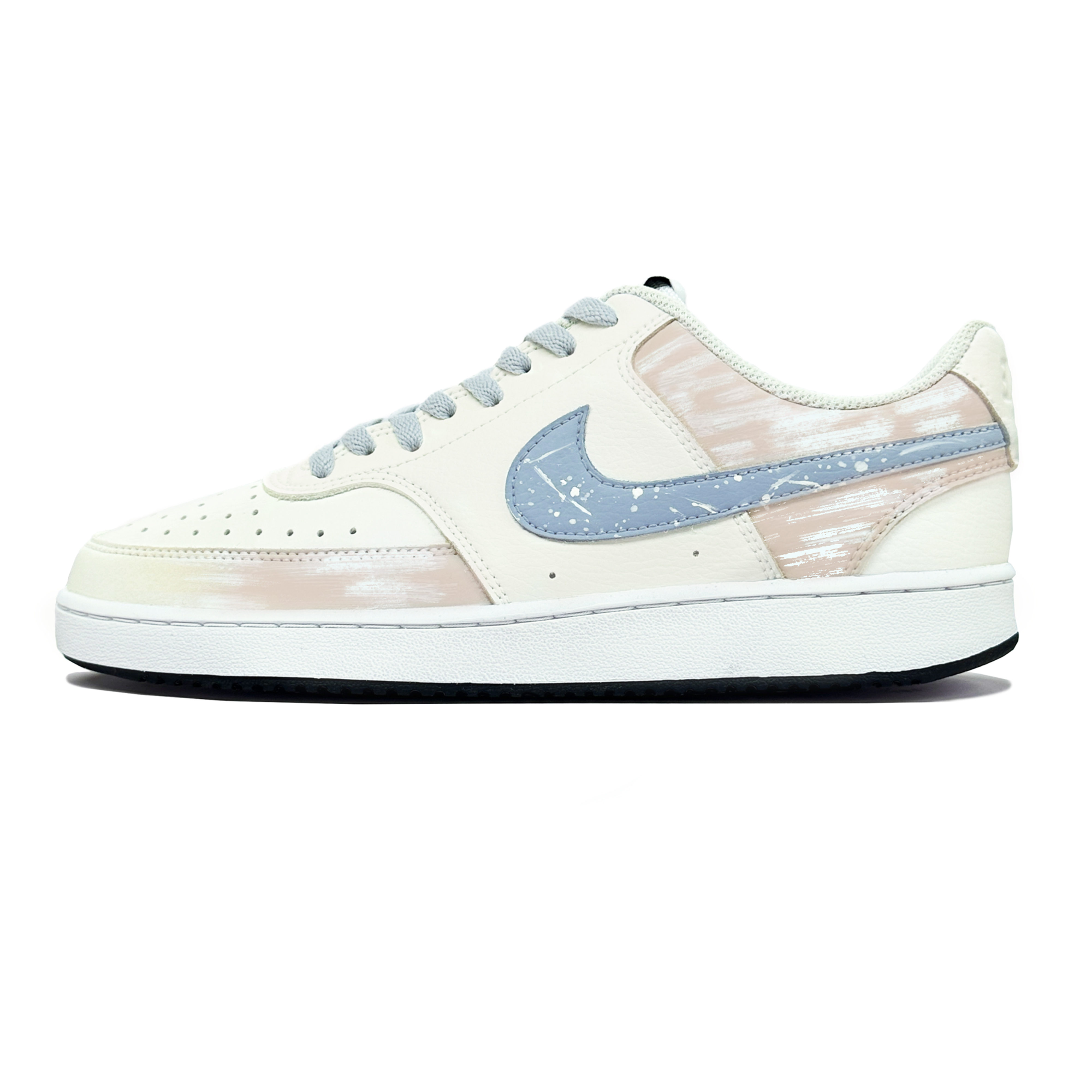 Nike Кроссовки Court Vision 1 Floating Light Weaving, устойчивые к истиранию, низкие, для скейтбординга, мужские, сине-коричневые 
Nike Кроссовки Court Vision 1 Floating Light Weaving, устойчивые к истиранию, низкие, для скейтбординга, мужские, сине-коричневые