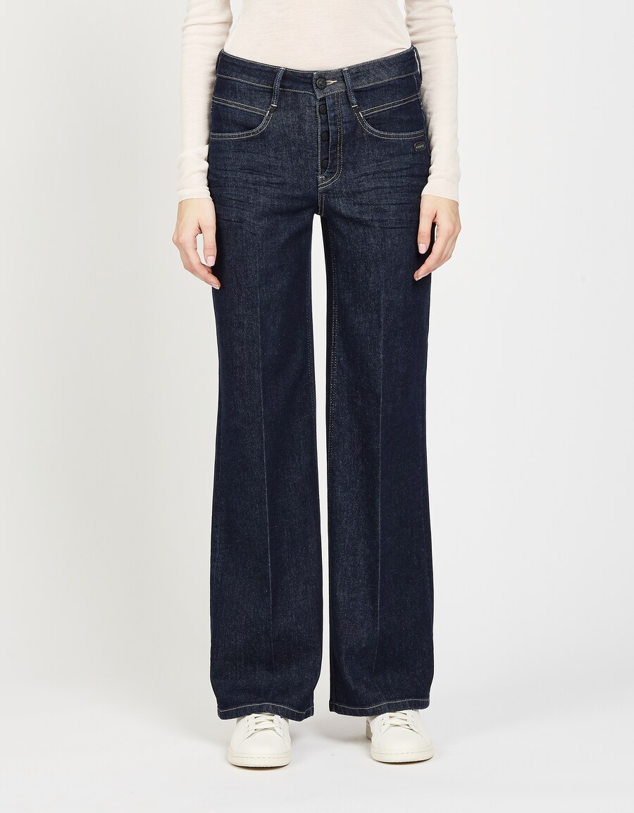 Джинсы с широкими штанинами Gang, ночной синий
Джинсы с широкими штанинами Gang, ночной синий