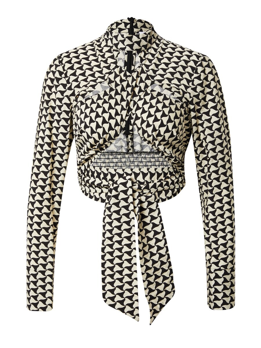 Лонгслив EDITED Shirt Manuel, бежевый 
Лонгслив EDITED Shirt Manuel, бежевый