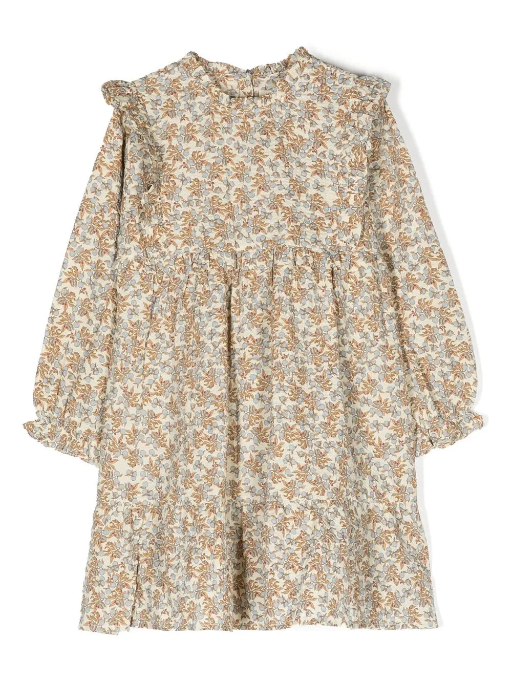 Платье с длинными рукавами и цветочным принтом Konges Sløjd, нейтральный
Платье с длинными рукавами и цветочным принтом Konges Sløjd, нейтральный