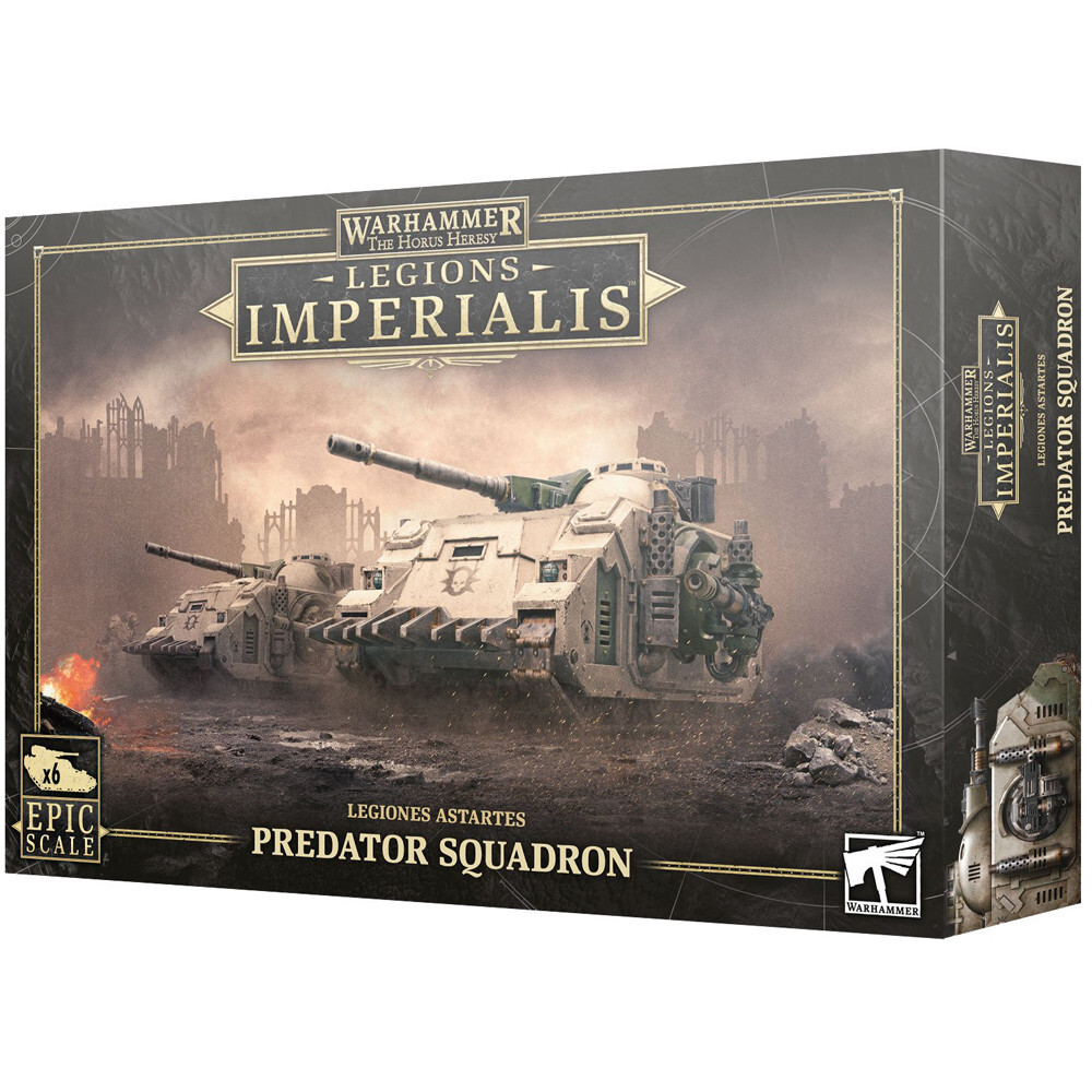 Миниатюра Games Workshop Legions Imperialis: Legiones Astartes - Predator Squadron
Миниатюра Games Workshop Legions Imperialis: Legiones Astartes - Predator Squadron