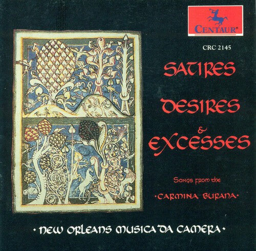 CD диск Orff / New Orleans Musica Da Camera: Satires Desires & Excesses: Carmina Burana Exc.
CD диск Orff / New Orleans Musica Da Camera: Satires Desires & Excesses: Carmina Burana Exc.