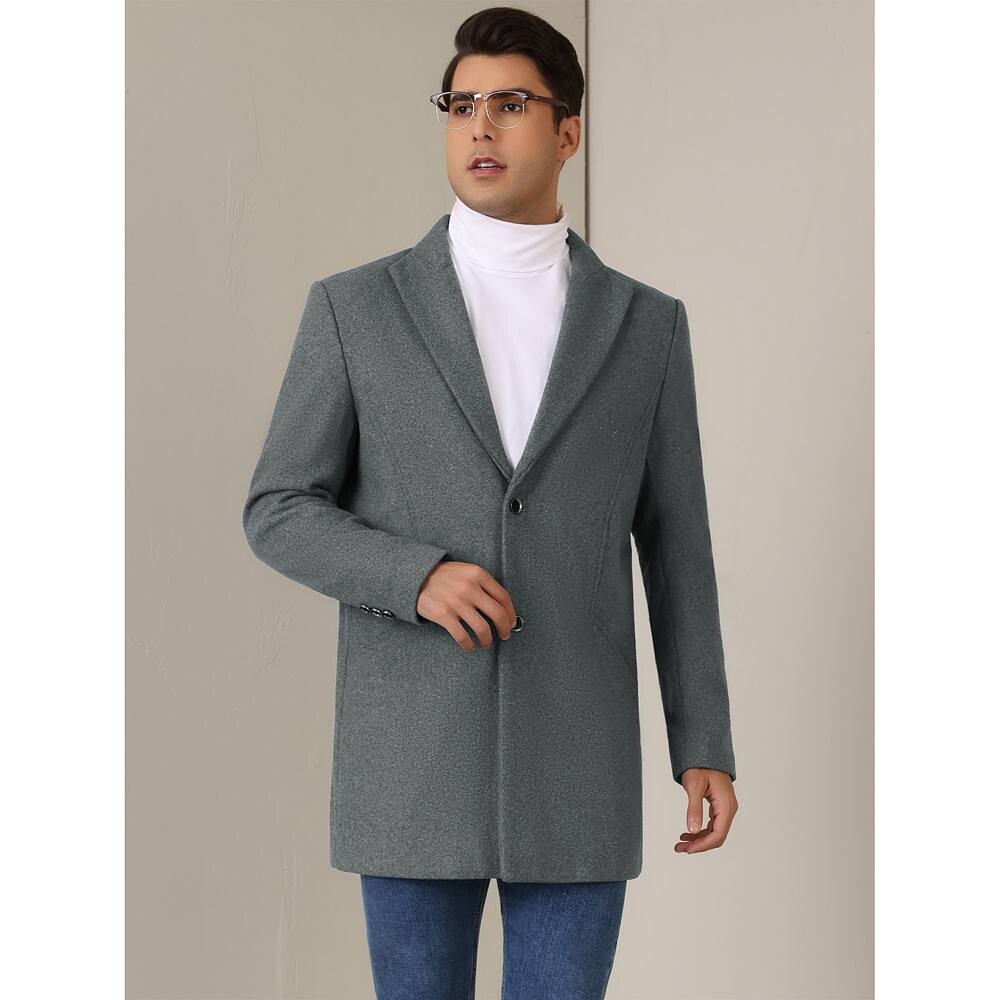 Мужской зимний плащ, однобортный приталенный деловой длинный плащ Lars Amadeus, серый
Мужской зимний плащ, однобортный приталенный деловой длинный плащ Lars Amadeus, серый